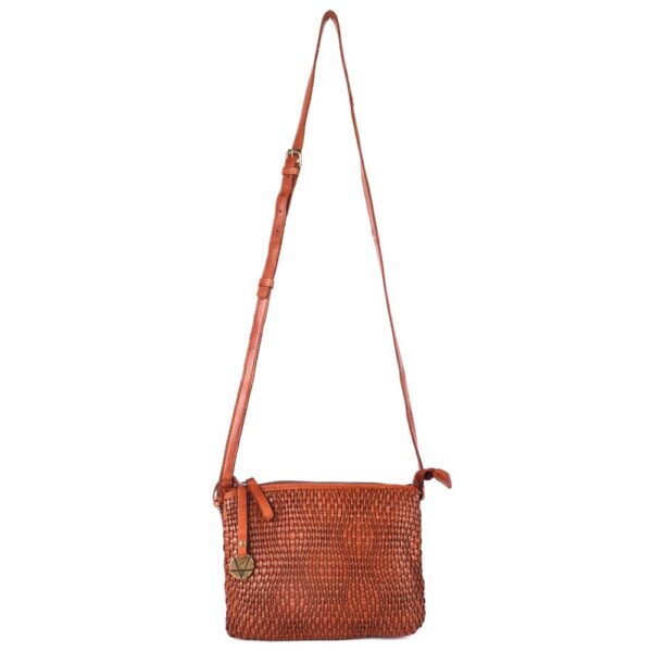 Genuine Leather Crossbody Sling Bag for Women - Trendy Casual Office Bag with Adjustable Strap (Copy)