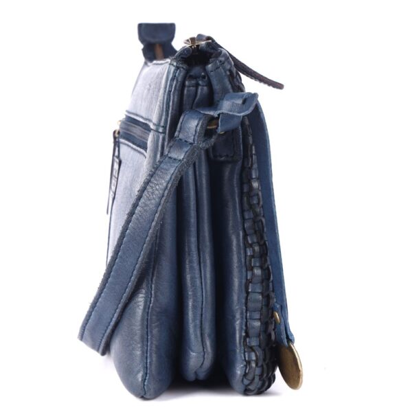 Genuine Leather Crossbody Sling Bag for Women - Trendy Casual Office Bag with Adjustable Strap (Copy)