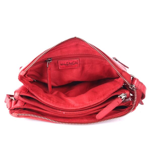Genuine Leather Crossbody Sling Bag for Women - Trendy Casual Office Bag with Adjustable Strap (Copy)