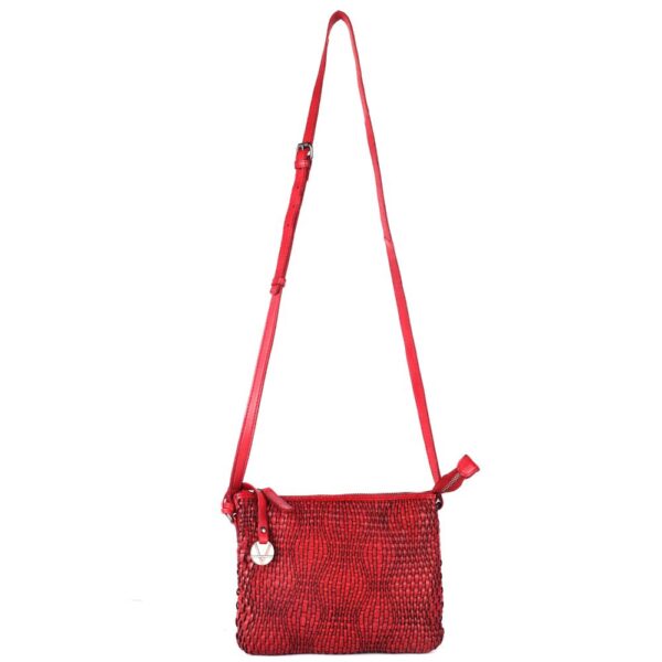Genuine Leather Crossbody Sling Bag for Women - Trendy Casual Office Bag with Adjustable Strap (Copy)