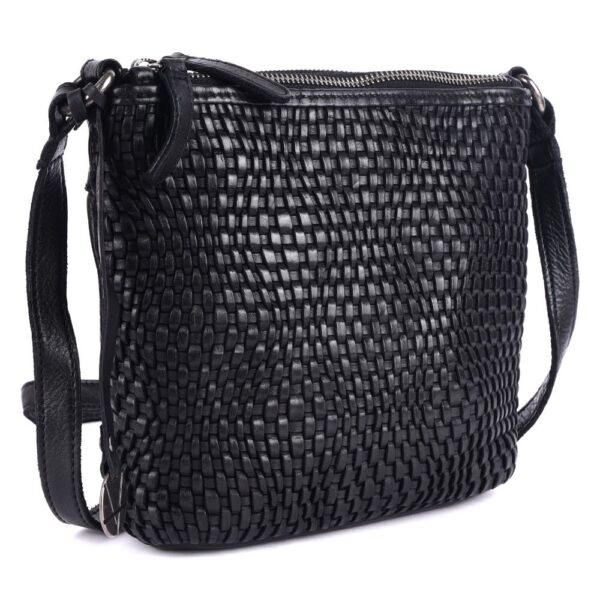 Genuine Leather Crossbody Sling Bag for Women - Trendy Casual Office Bag with Adjustable Strap