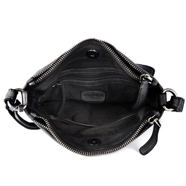 Genuine Leather Crossbody Sling Bag for Women - Trendy Casual Office Bag with Adjustable Strap