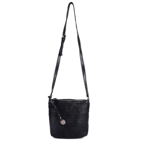 Genuine Leather Crossbody Sling Bag for Women - Trendy Casual Office Bag with Adjustable Strap