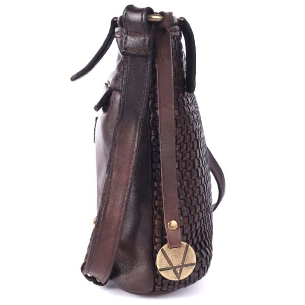 Genuine Leather Crossbody Sling Bag for Women - Trendy Casual Office Bag with Adjustable Strap (Copy)