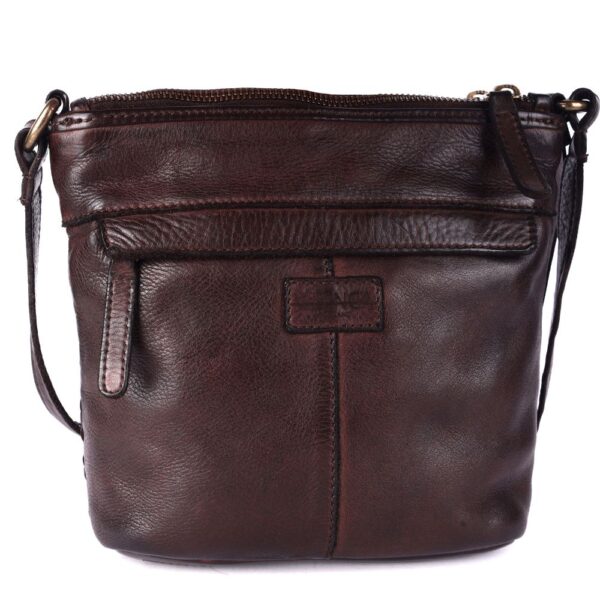 Genuine Leather Crossbody Sling Bag for Women - Trendy Casual Office Bag with Adjustable Strap (Copy)