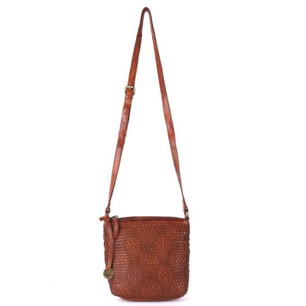 Genuine Leather Crossbody Sling Bag for Women - Trendy Casual Office Bag with Adjustable Strap (Copy)