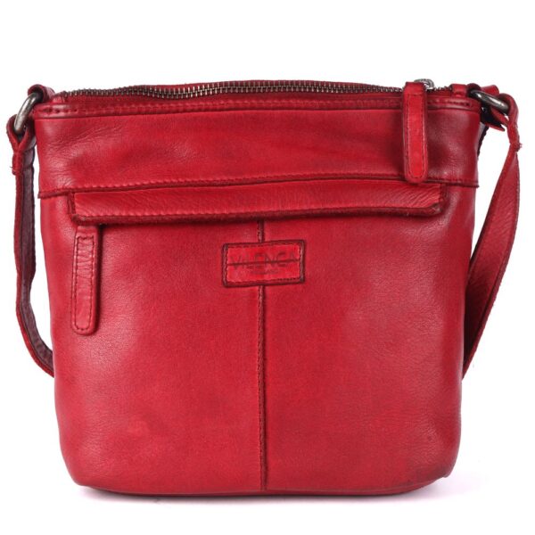 Genuine Leather Crossbody Sling Bag for Women - Trendy Casual Office Bag with Adjustable Strap (Copy)