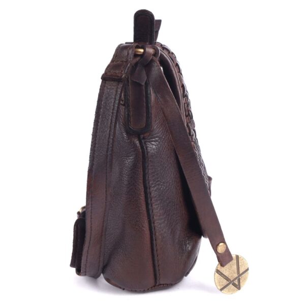 Genuine Leather Crossbody Sling Bags for Women, Bags for Women Trendy Casual Office Bag with Adjustable Strap
