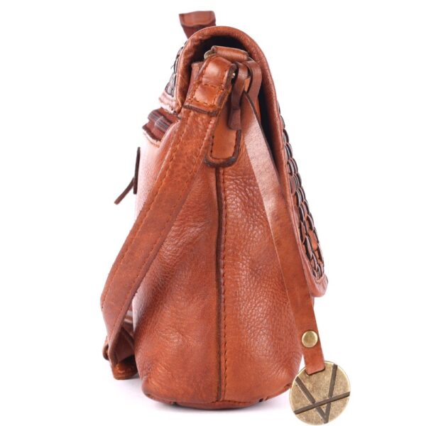 Genuine Leather Crossbody Sling Bags for Women, Bags for Women Trendy Casual Office Bag with Adjustable Strap