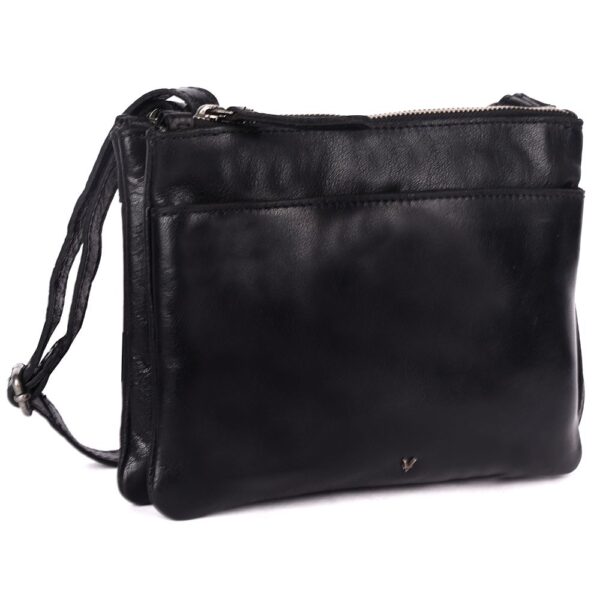 9 inch Genuine Leather Crossbody Sling Bags for Women, Trendy Casual Office Bag with Adjustable Strap