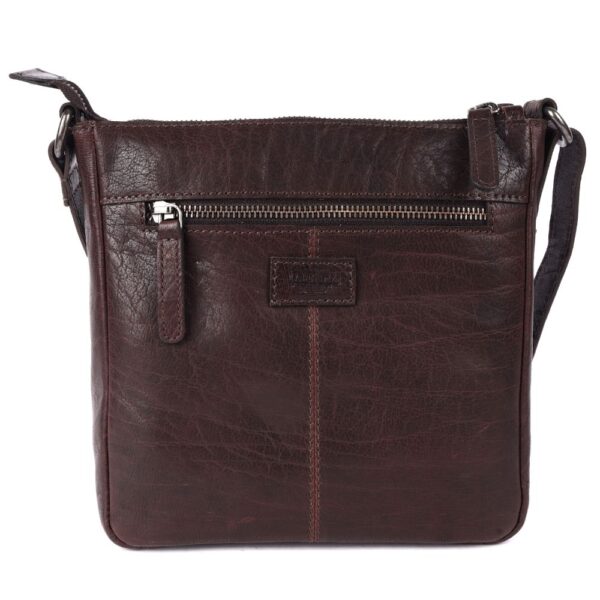 NINA SLING BAG – Genuine Leather Crossbody Sling Bag for Women-Chestnut