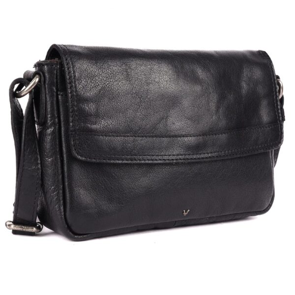 Genuine Leather Crossbody Sling Bag for Women - Trendy Casual Bag with Adjustable Strap