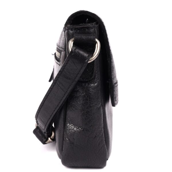 Genuine Leather Crossbody Sling Bag for Women - Trendy Casual Bag with Adjustable Strap