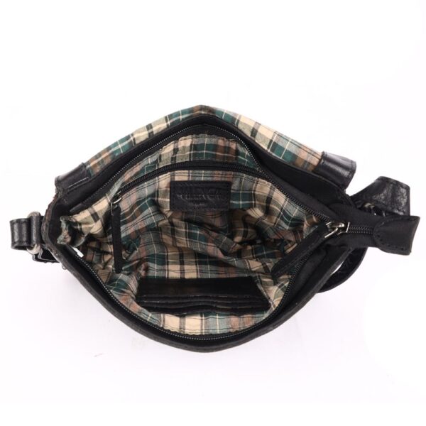 Genuine Leather Crossbody Sling Bag for Women - Trendy Casual Bag with Adjustable Strap