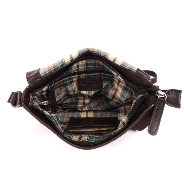 Genuine Leather Crossbody Sling Bag for Women - Trendy Casual Bag with Adjustable Strap