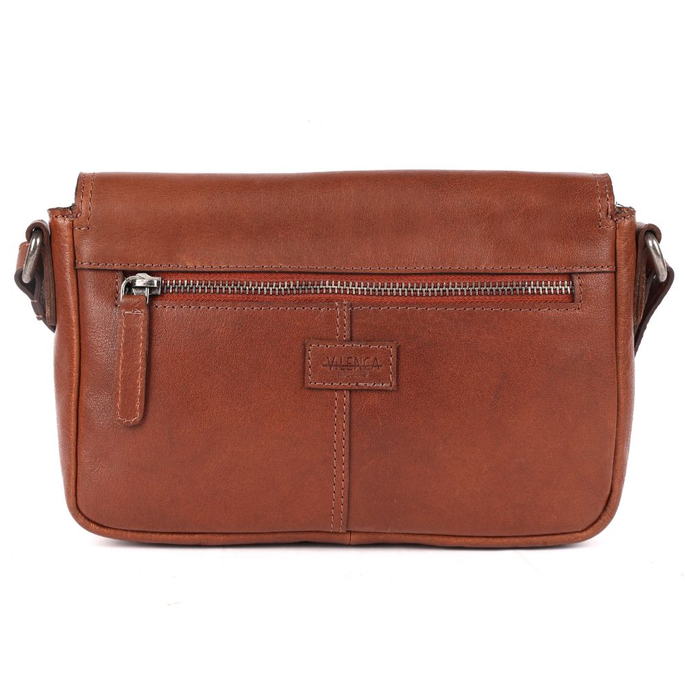 Genuine Leather Crossbody Sling Bag for Women - Trendy Casual Bag with Adjustable Strap