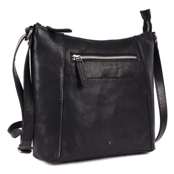 Genuine Leather Crossbody Sling Bag for Women, Purse for Women Trendy Casual Office Bag with Adjustable Strap