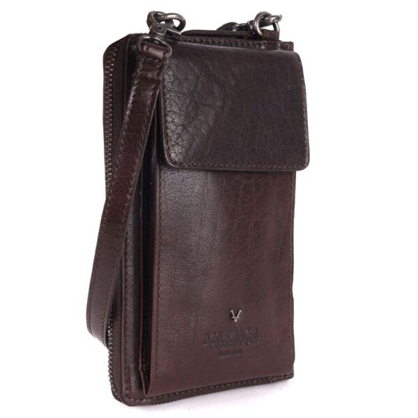 Genuine Leather Small Leather Crossbody Bags For Women Cell Phone Purse, Trendy Casual with adjustable strap