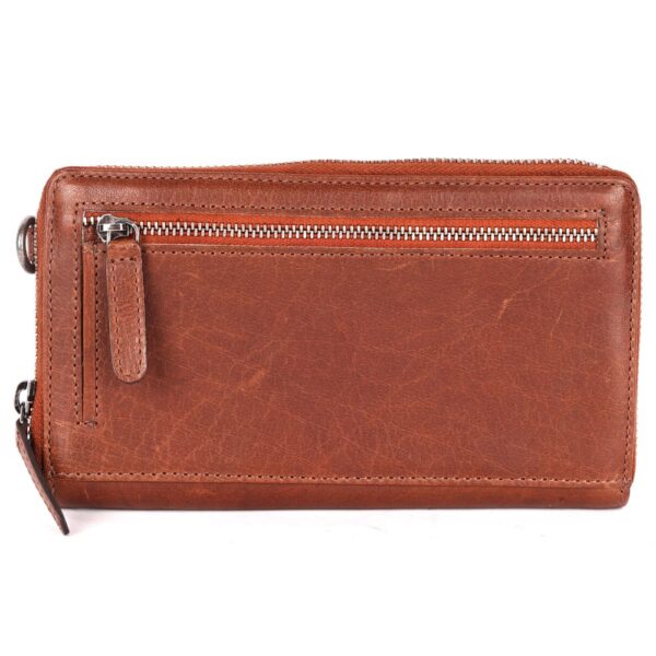 Genuine Leather Small Leather Crossbody Bags For Women Cell Phone Purse, Trendy Casual with adjustable strap