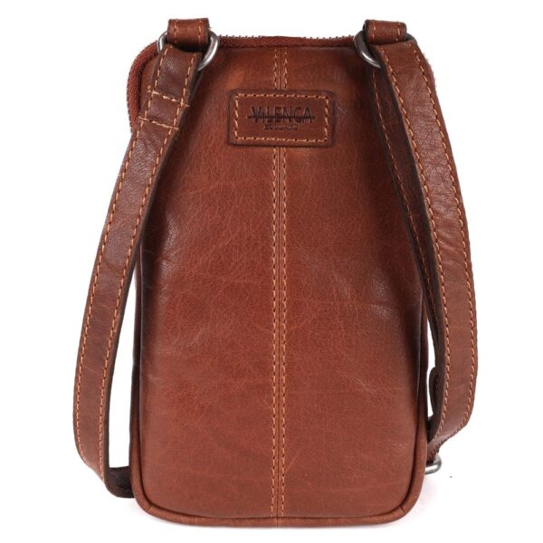 Genuine Leather Small Crossbody Bags For Women Cell Phone Purse, Trendy Casual Bag with Adjustable Strap