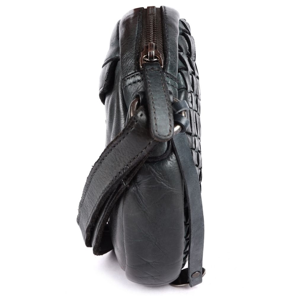 NAOMI ROUND BAG – Genuine Leather Round Crossbody Bag for Women