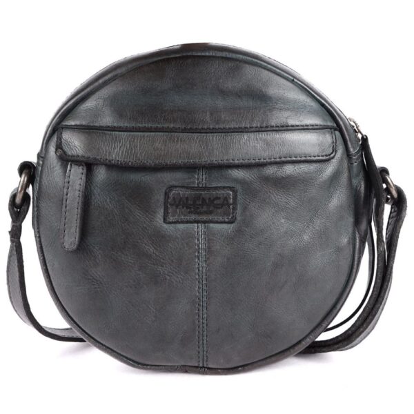 NAOMI ROUND BAG – Genuine Leather Round Crossbody Bag for Women