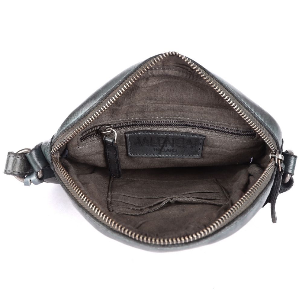 NAOMI ROUND BAG – Genuine Leather Round Crossbody Bag for Women