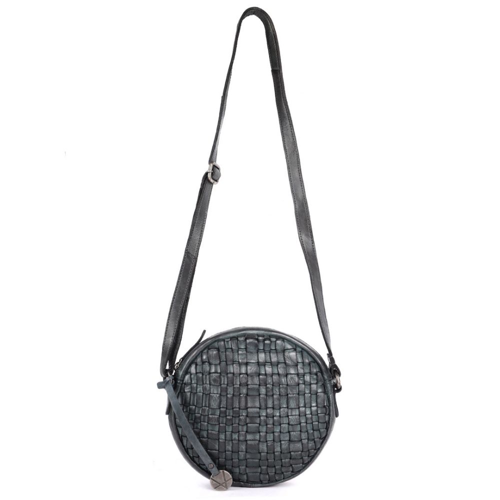 NAOMI ROUND BAG – Genuine Leather Round Crossbody Bag for Women