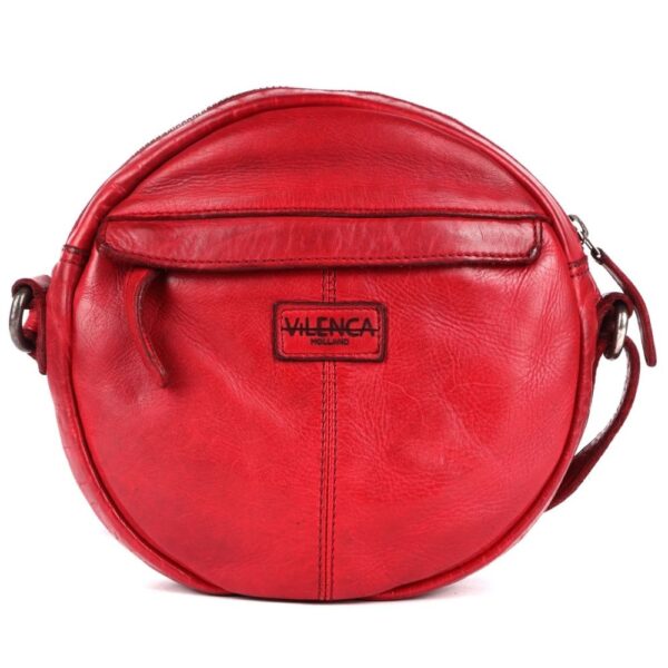NAOMI ROUND BAG – Genuine Leather Round Crossbody Bag for Women