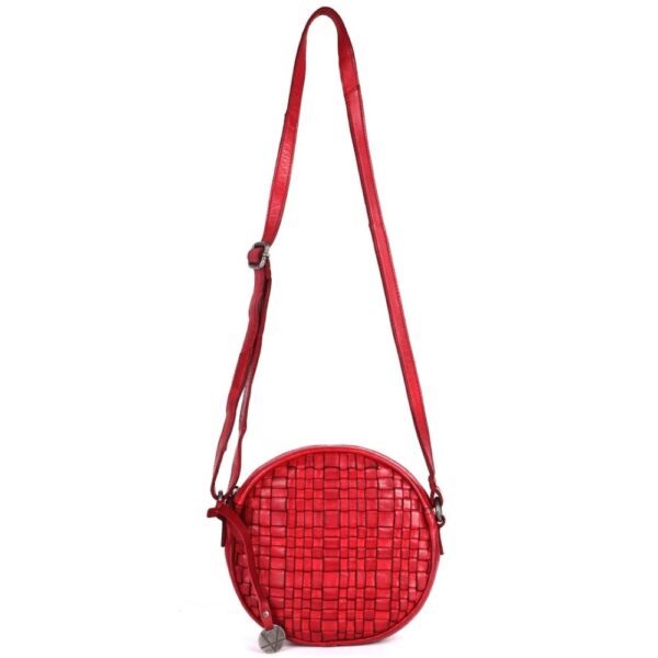 NAOMI ROUND BAG – Genuine Leather Round Crossbody Bag for Women