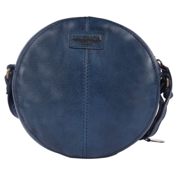 Genuine Italian Leather Boho Studded Round Crossbody Sling Bag - Stylish, Durable, & Perfect for Everyday Use for women