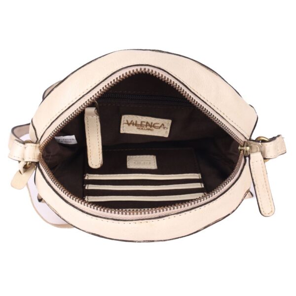 Genuine Italian Leather Boho Studded Round Crossbody Sling Bag - Stylish, Durable, & Perfect for Everyday Use for women
