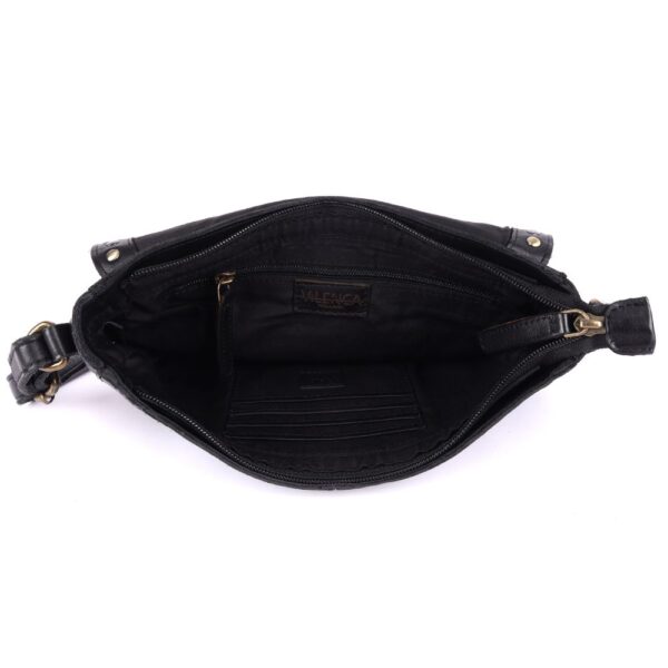 Genuine Italian Leather Boho Studded Crossbody Shoulder Bag - Stylish, Durable, & Perfect for Everyday Use for women