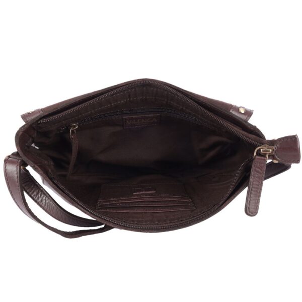 Genuine Italian Leather Boho Studded Crossbody Shoulder Bag - Stylish, Durable, & Perfect for Everyday Use for women