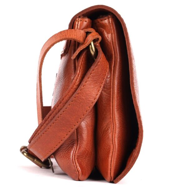 Genuine Italian Leather Small Crossbody Sling Bag – Trendy & Stylish for Everyday Use