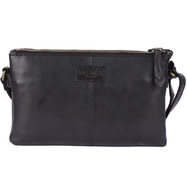 9 inch Women's Genuine Italian Leather Boho Studded Crossbody Sling Bag – Premium Quality, Stylish