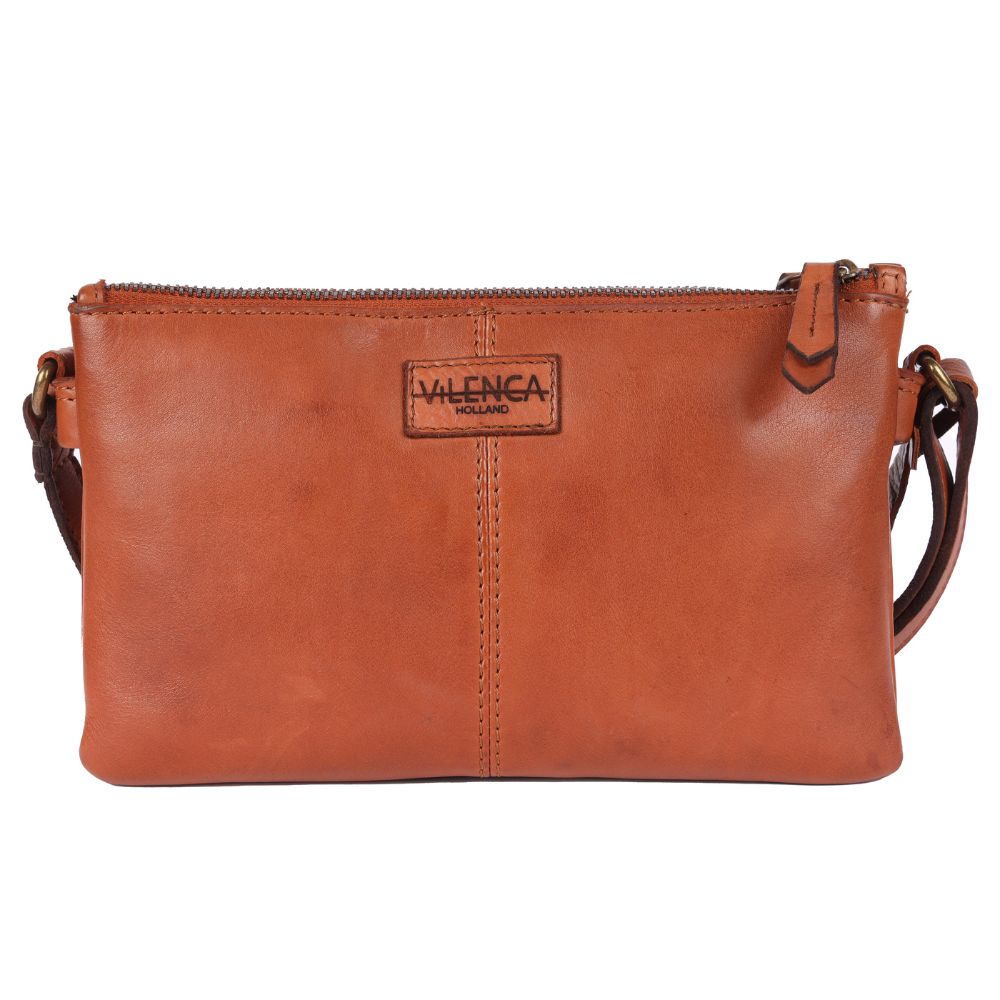 9 inch Women's Genuine Italian Leather Boho Studded Crossbody Sling Bag – Premium Quality, Stylish