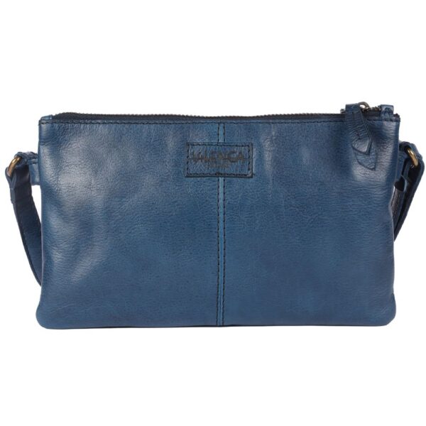 9 inch Women's Genuine Italian Leather Boho Studded Crossbody Sling Bag – Premium Quality, Stylish