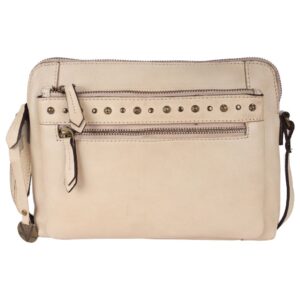 Genuine Italian Leather Boho Studded Shoulder Sling Bag - Stylish, Durable, & Perfect for Everyday Use for women