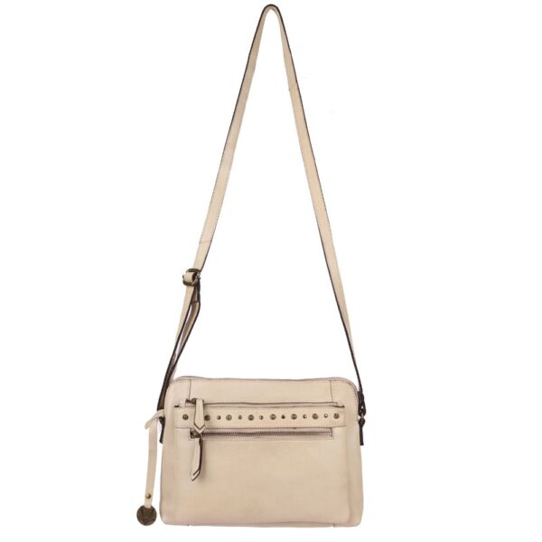 Genuine Italian Leather Boho Studded Shoulder Sling Bag - Stylish, Durable, & Perfect for Everyday Use for women