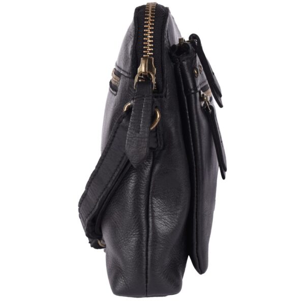 Genuine Italian Leather Boho Studded Shoulder Sling Bag - Stylish, Durable, & Perfect for Everyday Use for women