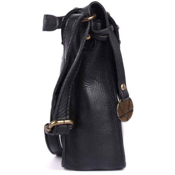 Genuine Italian Leather Boho Studded Crossbody Sling Bag - Stylish, Durable, & Perfect for Everyday Use for Women