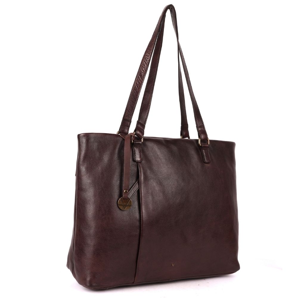 Genuine Italian Leather Women's Tote Handbag – Elegant, Spacious & Perfect for Everyday Use