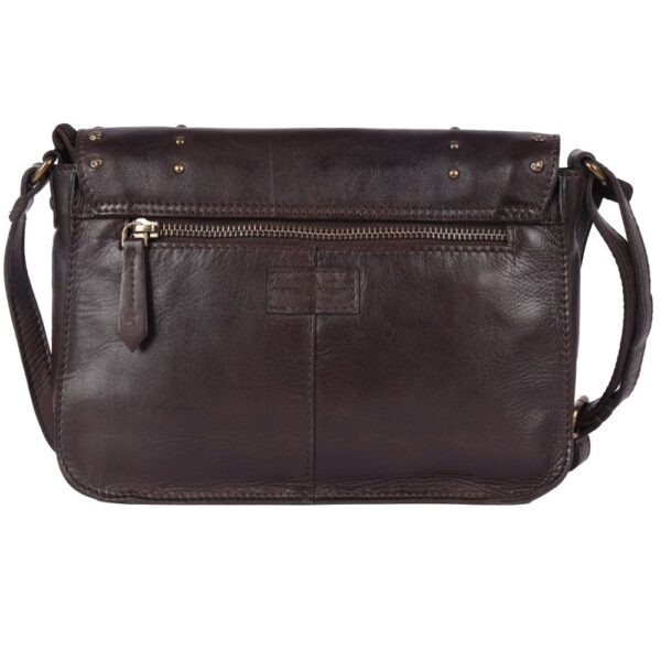 Genuine Italian Leather Boho Studded Crossbody Sling Bag - Stylish, Durable, & Perfect for Everyday Use for Women