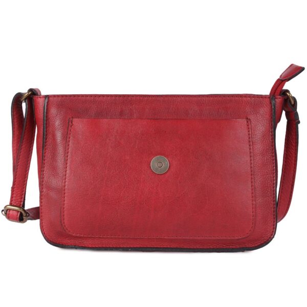 Genuine Italian Leather Boho Studded Crossbody Sling Bag - Stylish, Durable, & Perfect for Everyday Use for Women