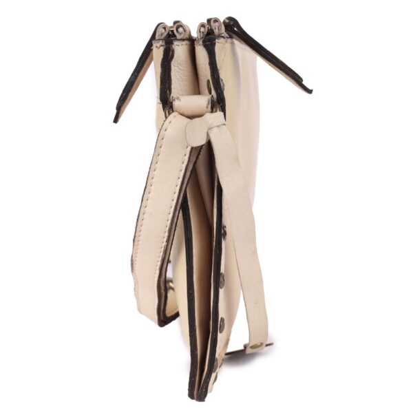 Genuine Italian Leather Boho Studded Crossbody Shoulder Bag - Stylish, Durable, & Perfect for Everyday Use for women