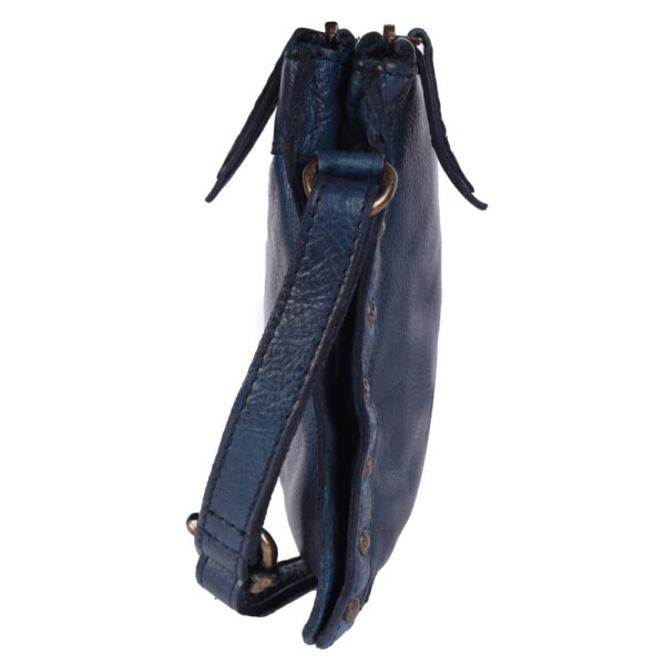 Genuine Italian Leather Boho Studded Crossbody Shoulder Bag - Stylish, Durable, & Perfect for Everyday Use for women
