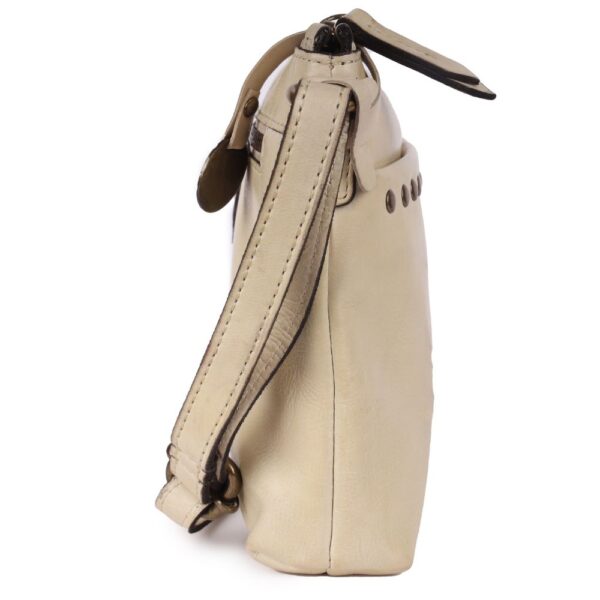 Genuine Italian Leather Boho Studded Crossbody Shoulder Bag - Stylish, Durable, & Perfect for Everyday Use for women