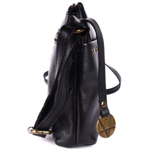 Genuine Italian Leather Boho Studded Crossbody Shoulder Bag - Stylish, Durable, & Perfect for Everyday Use for women