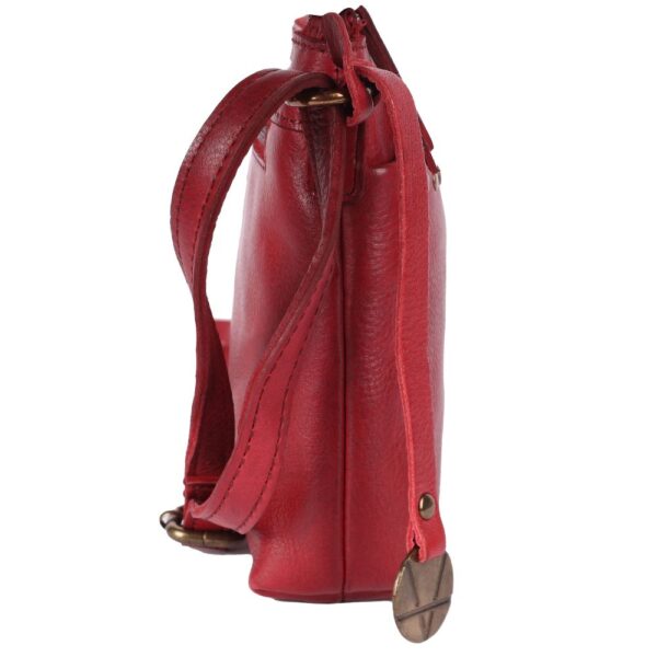 Genuine Italian Leather Boho Studded Crossbody Shoulder Bag - Stylish, Durable, & Perfect for Everyday Use for women